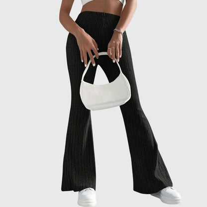 Jennifer Elegant Trousers Tailored Lightweight Spring Pants by Selouva