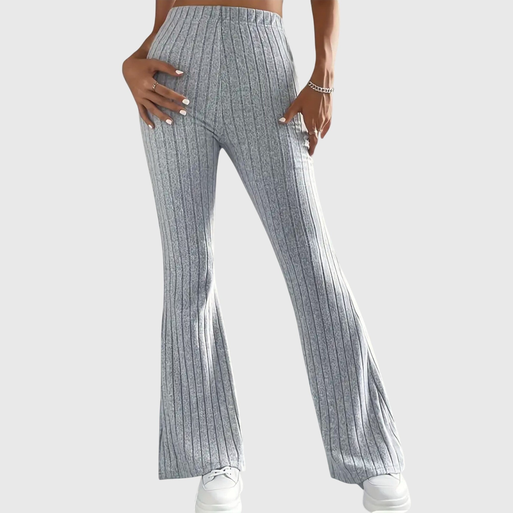 Jennifer Elegant Trousers Tailored Lightweight Spring Pants by Selouva