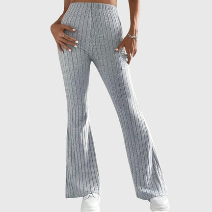 Jennifer Elegant Trousers Tailored Lightweight Spring Pants by Selouva