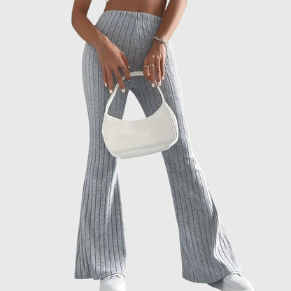Jennifer Elegant Trousers Tailored Lightweight Spring Pants by Selouva
