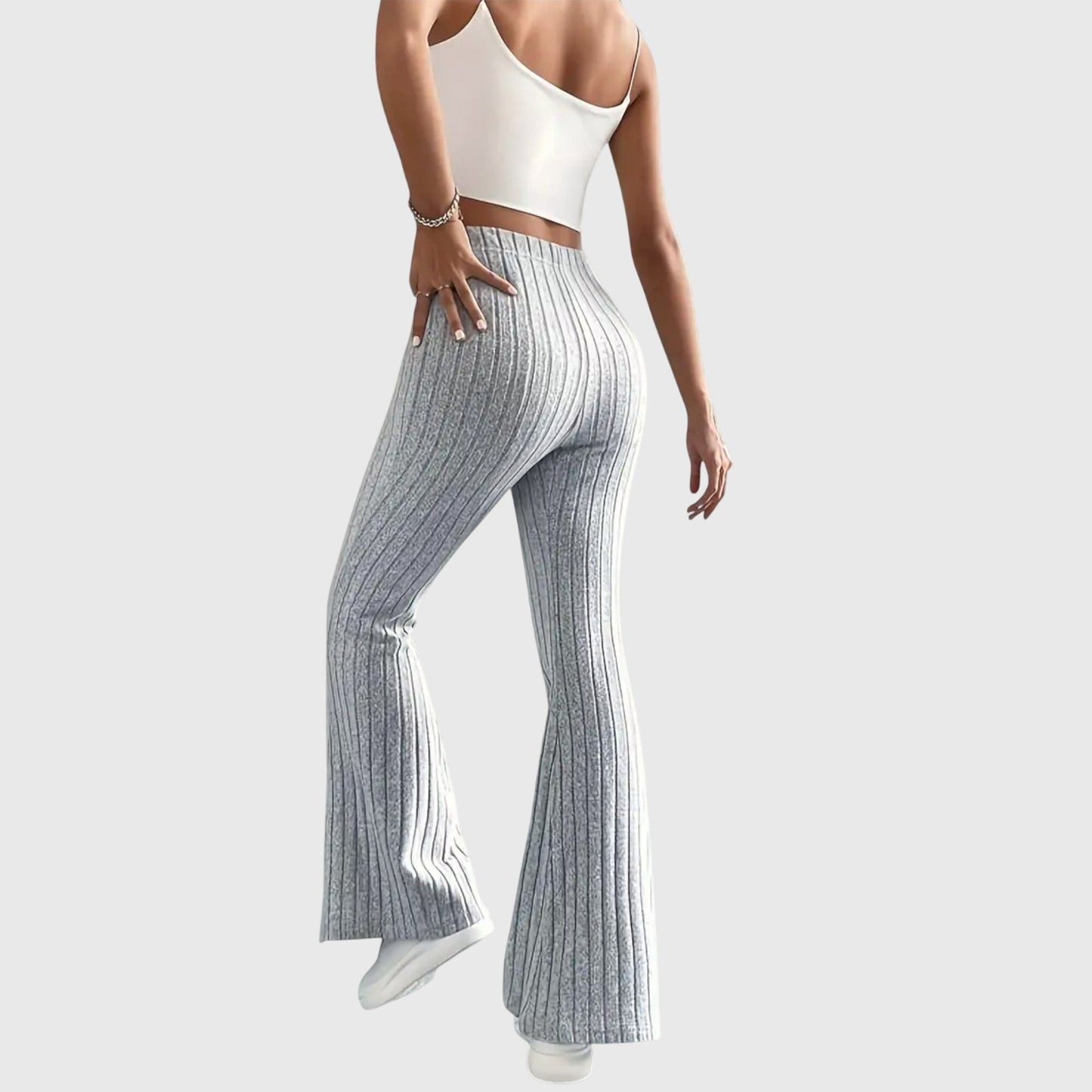 Jennifer Elegant Trousers Tailored Lightweight Spring Pants by Selouva
