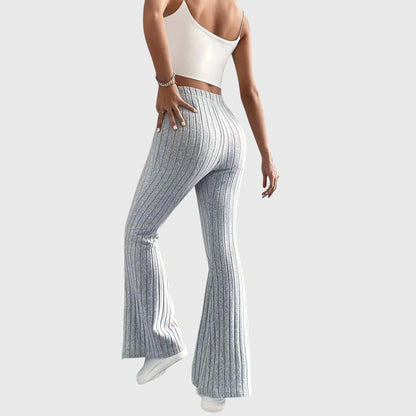 Jennifer Elegant Trousers Tailored Lightweight Spring Pants by Selouva