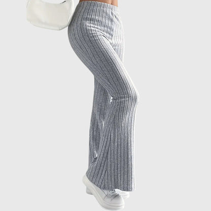 Jennifer Elegant Trousers Tailored Lightweight Spring Pants by Selouva