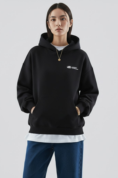 Fiona Women's Hoodie With Front Print And Pullover Design by Selouva