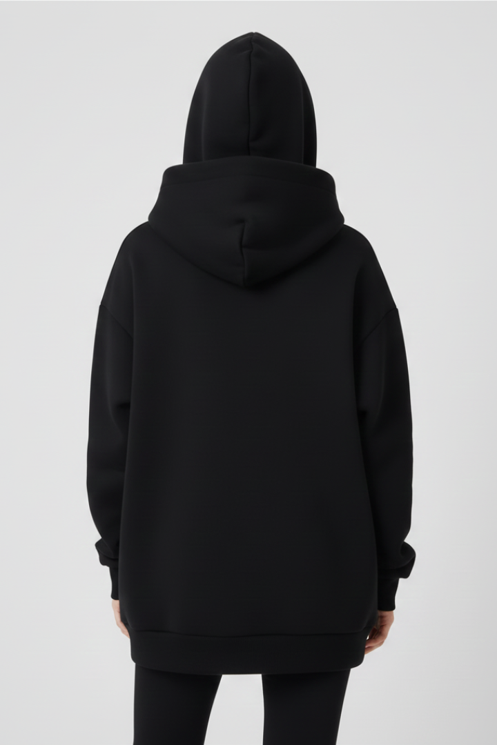 Gabriella Women's Hoodie With High Neck And Wide Hood by Selouva