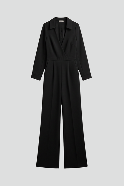 Women's Jumpsuit Collared for Work by Selouva