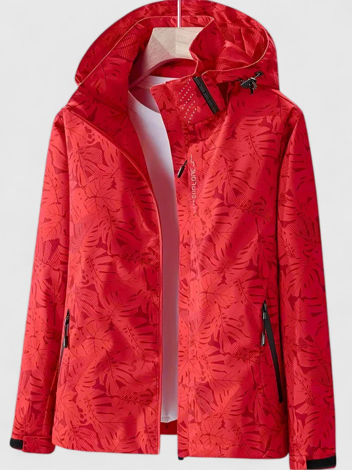Women's Lightweight Jacket with Removable Hood for Outdoors by Selouva