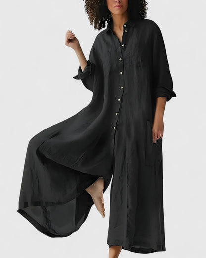 Women's Lightweight Jumpsuit Dress for Summer by Selouva