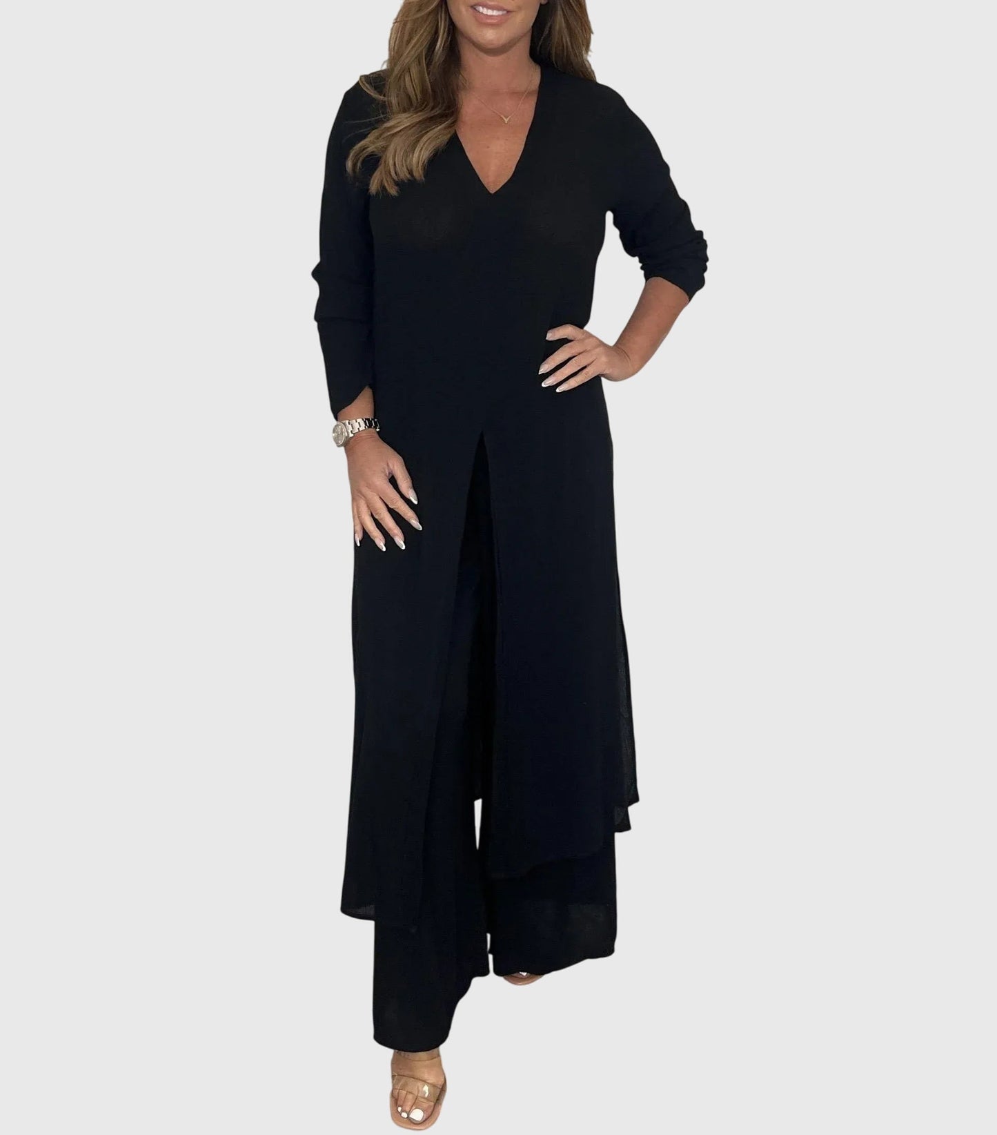 Women's Linen 2pc Set for Spring by Selouva