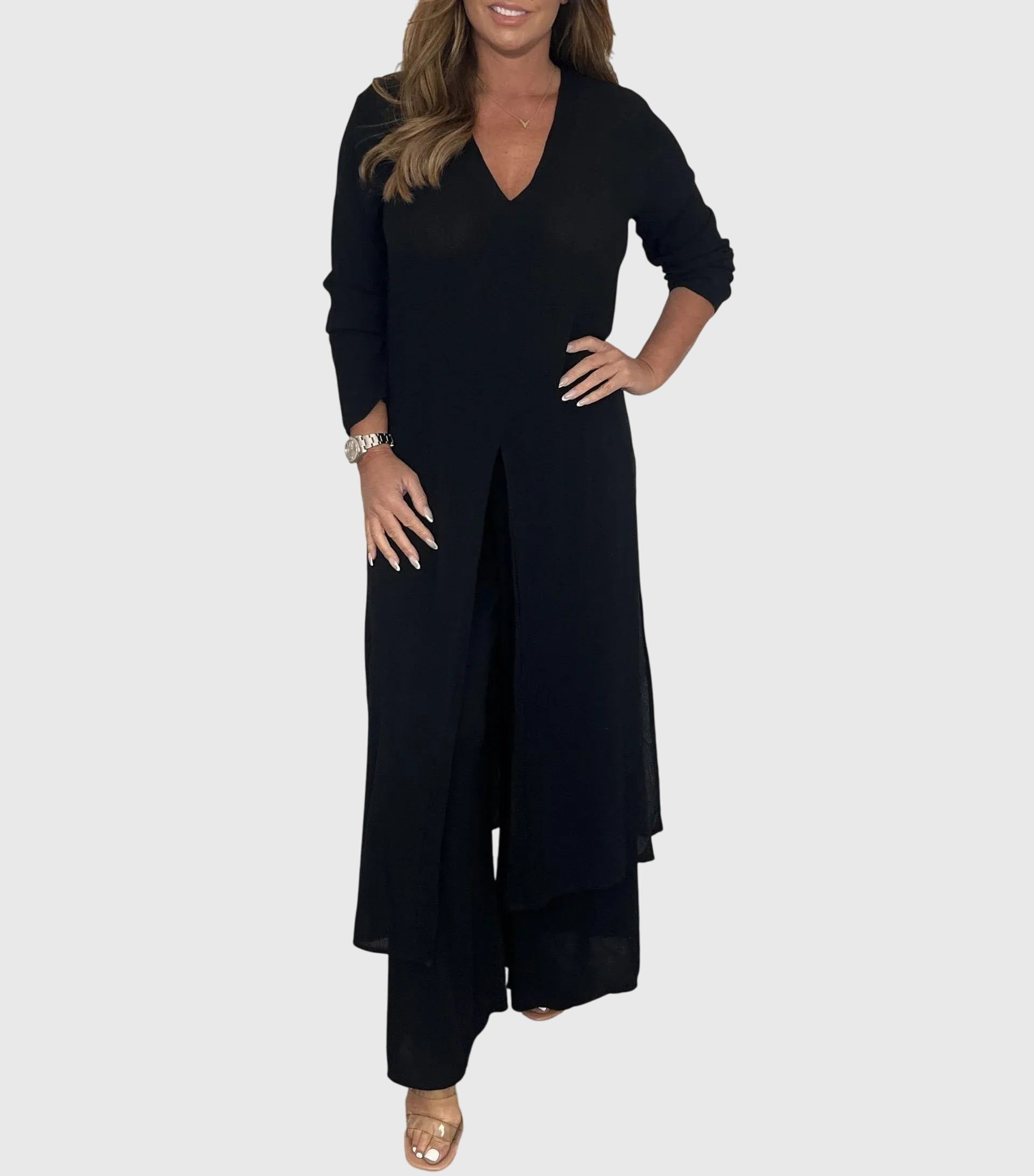 Women's Linen 2pc Set for Spring by Selouva