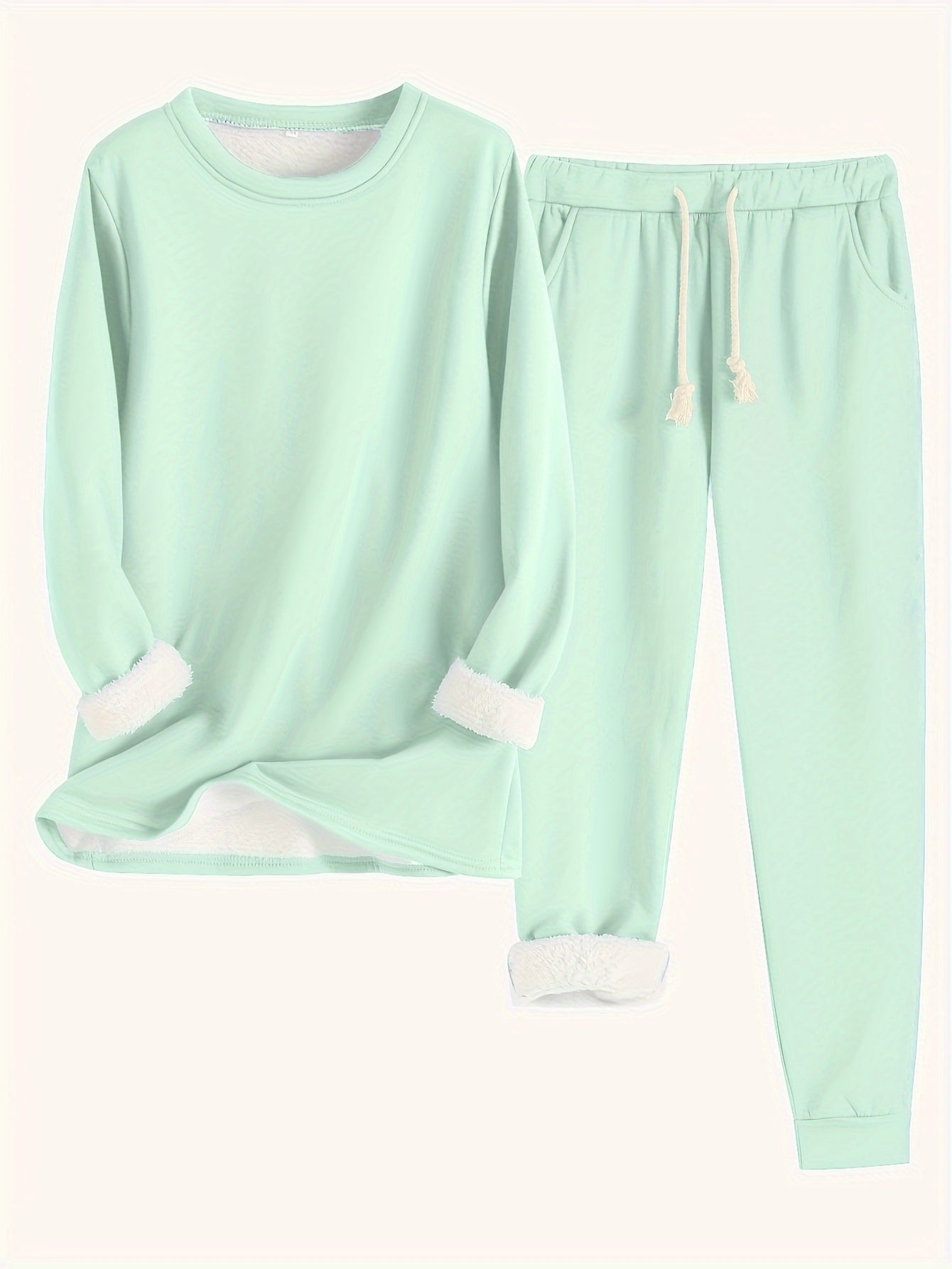 Women's Lounge Set with Cozy Cuffs by Selouva
