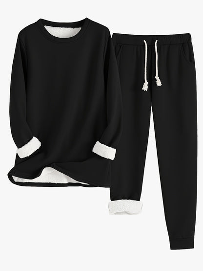 Women's Lounge Set with Cozy Cuffs by Selouva