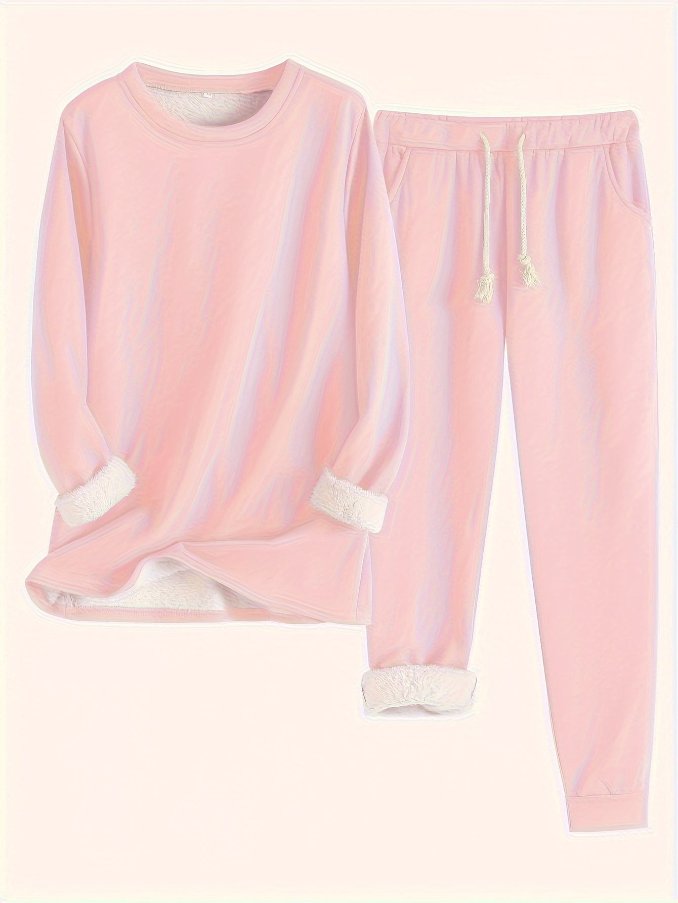 Women's Lounge Set with Cozy Cuffs by Selouva