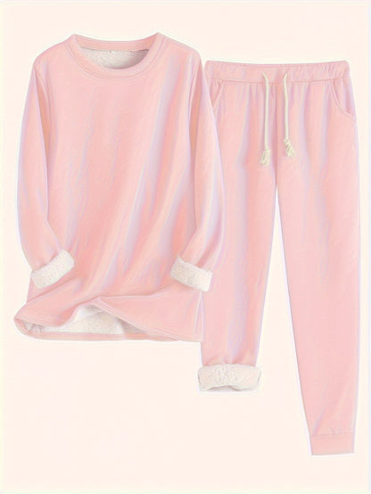Women's Lounge Set with Cozy Cuffs by Selouva