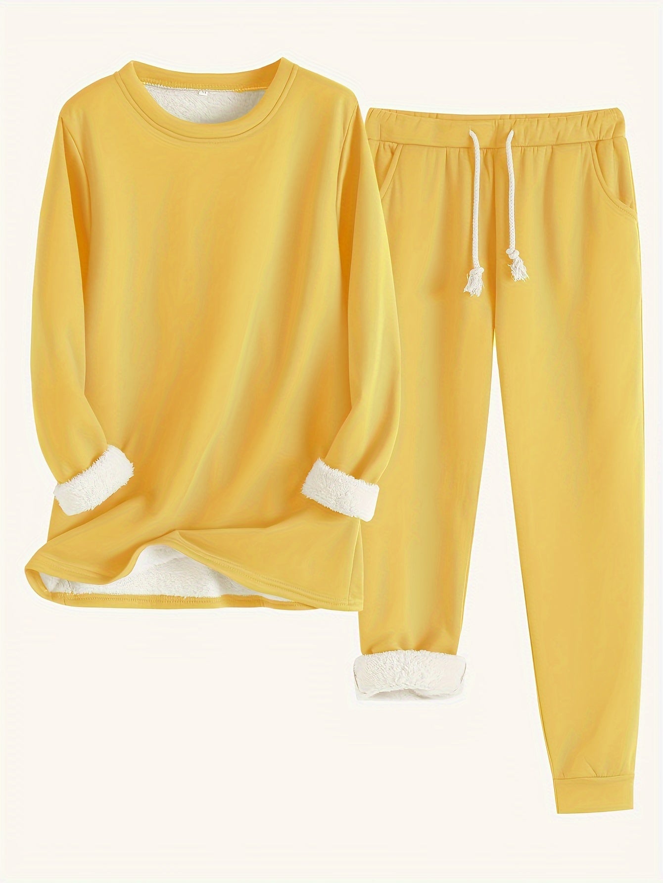 Women's Lounge Set with Cozy Cuffs by Selouva
