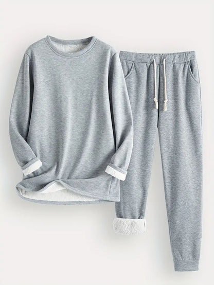 Women's Lounge Set with Cozy Cuffs by Selouva
