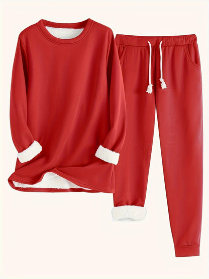 Women's Lounge Set with Cozy Cuffs by Selouva