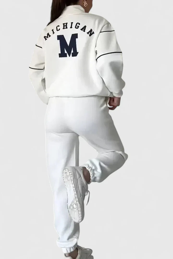 Women's Lounge Set with Logo Detail by Selouva