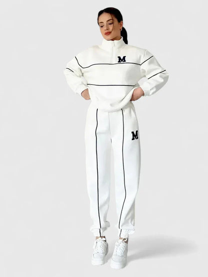 Women's Lounge Set with Logo Detail by Selouva