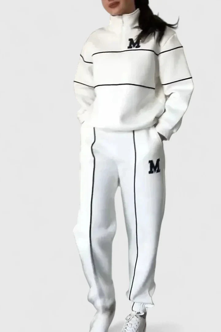 Women's Lounge Set with Logo Detail by Selouva