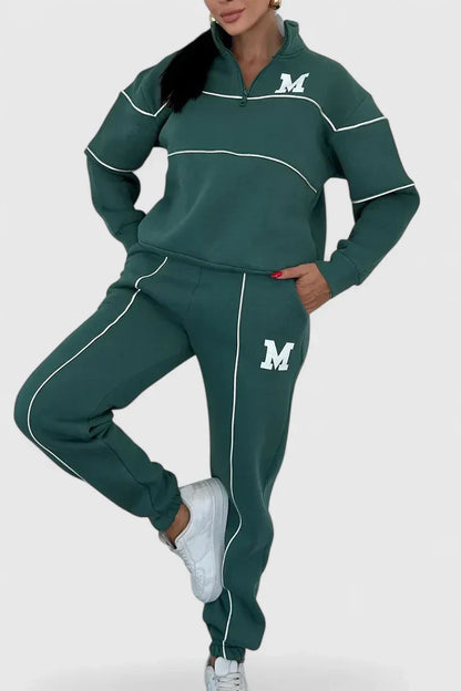 Women's Lounge Set with Logo Detail by Selouva