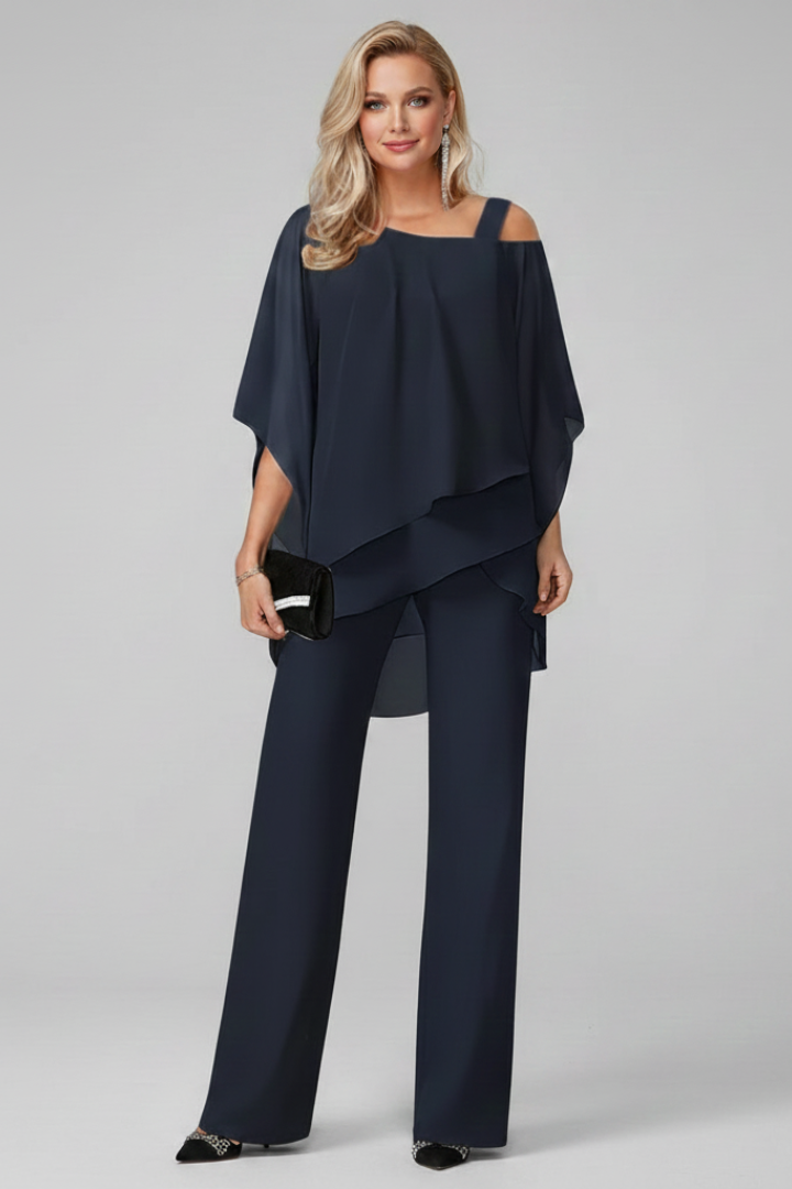 Women's Off-Shoulder Jumpsuit Flowing by Selouva