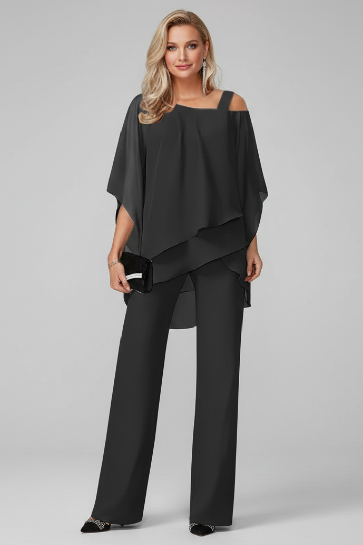 Women's Off-Shoulder Jumpsuit Flowing by Selouva