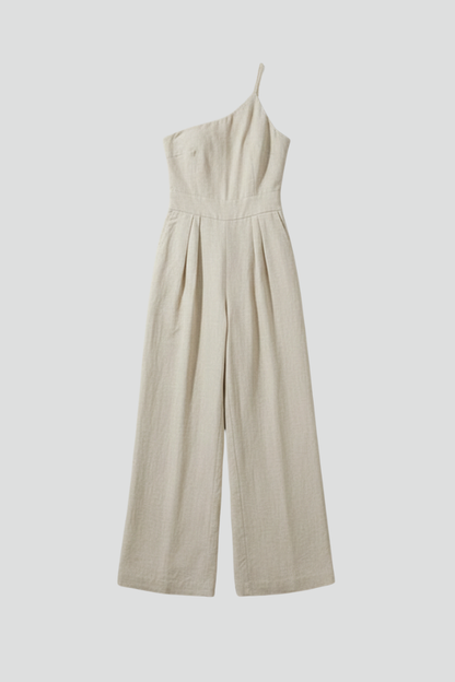 Women's One-Shoulder Jumpsuit by Selouva