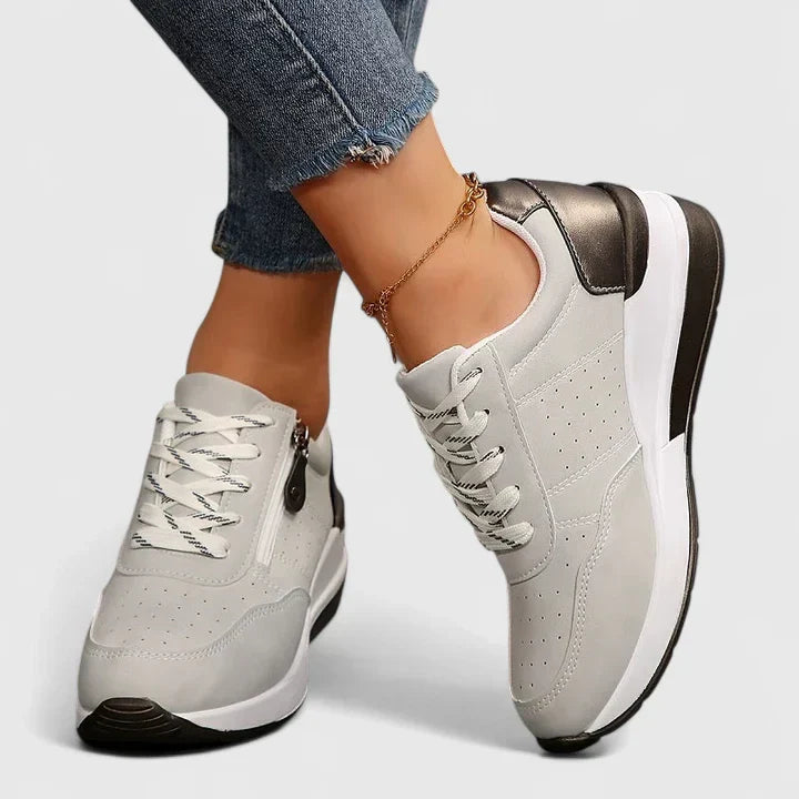 Trevina Orthopedic Shoes With Wide Toe Box And Arch Support by Selouva