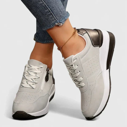 Trevina Orthopedic Shoes With Wide Toe Box And Arch Support by Selouva