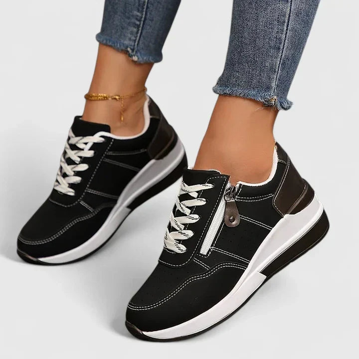Trevina Orthopedic Shoes With Wide Toe Box And Arch Support by Selouva