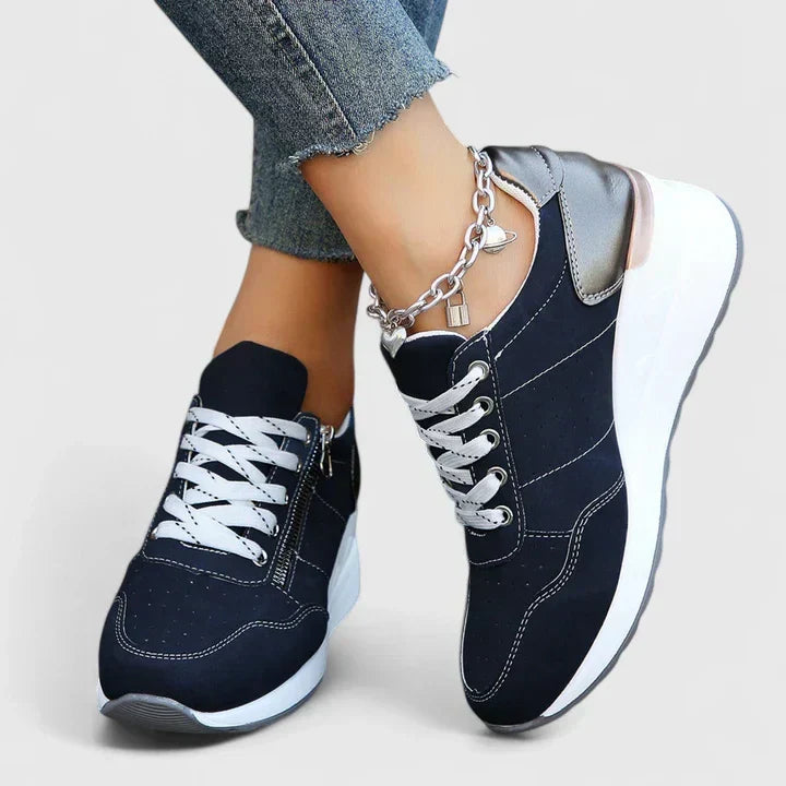Trevina Orthopedic Shoes With Wide Toe Box And Arch Support by Selouva