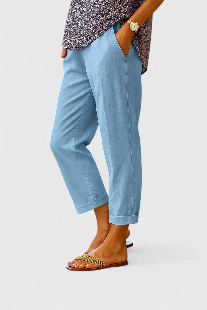 Belle Comfortable Pants for Summer All Day Comfort by Selouva
