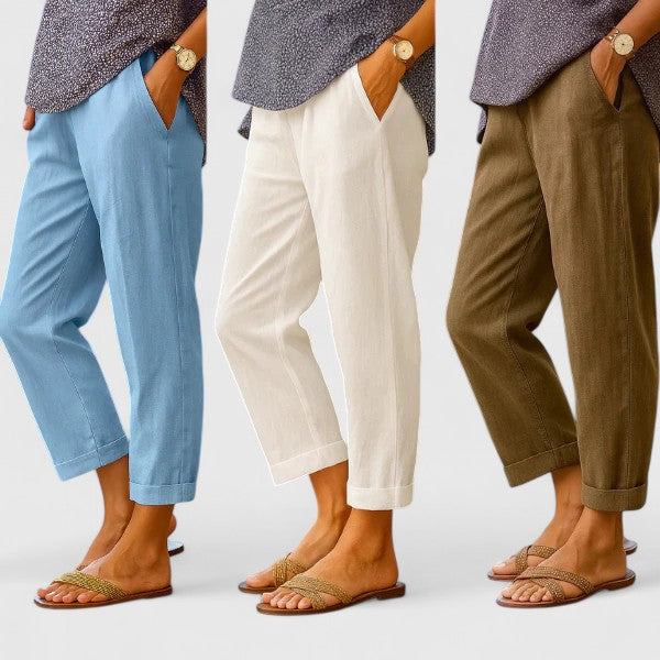 Belle Comfortable Pants for Summer All Day Comfort by Selouva