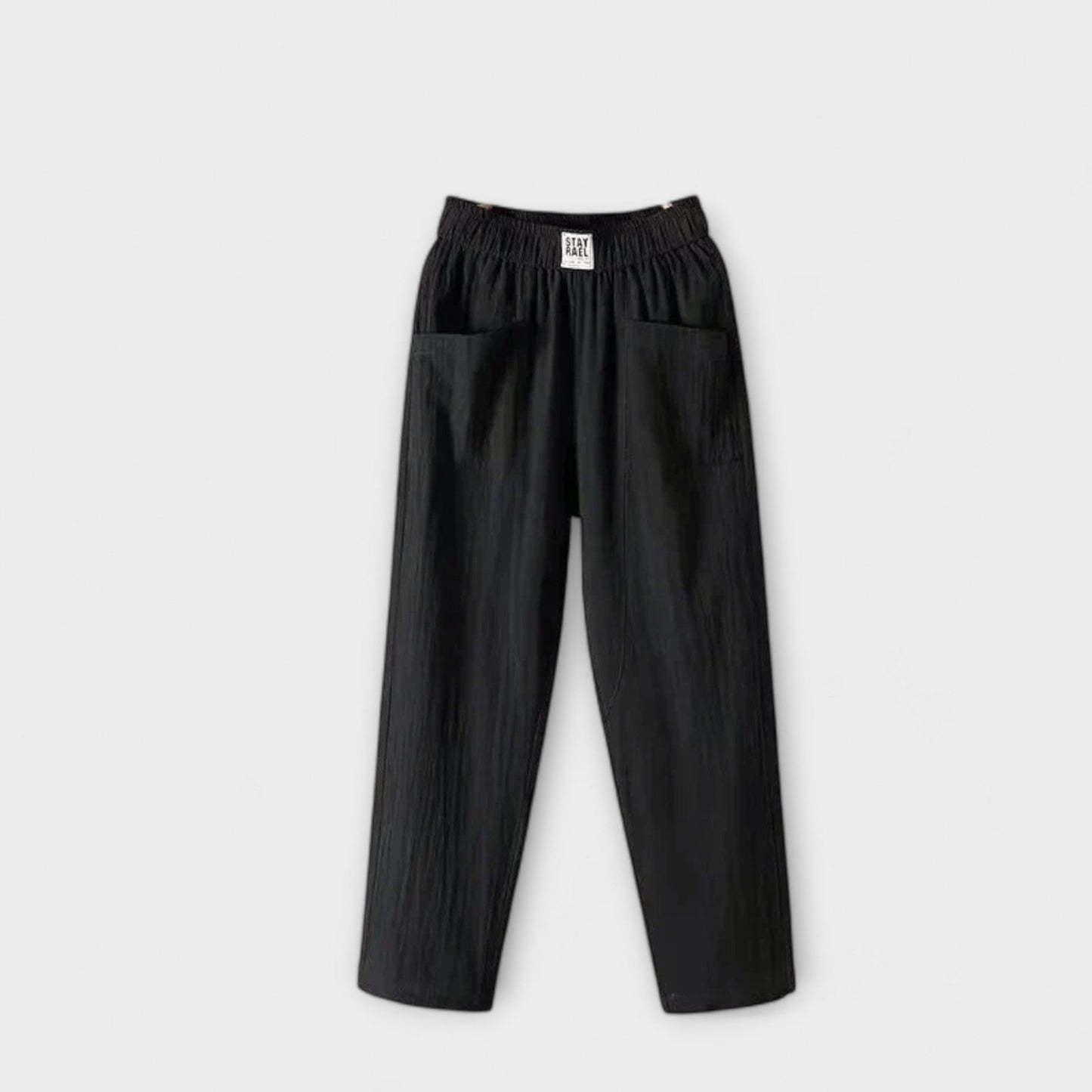 Maya Elegant Elastic Waist Pants for Women in Vibrant Colors by Selouva