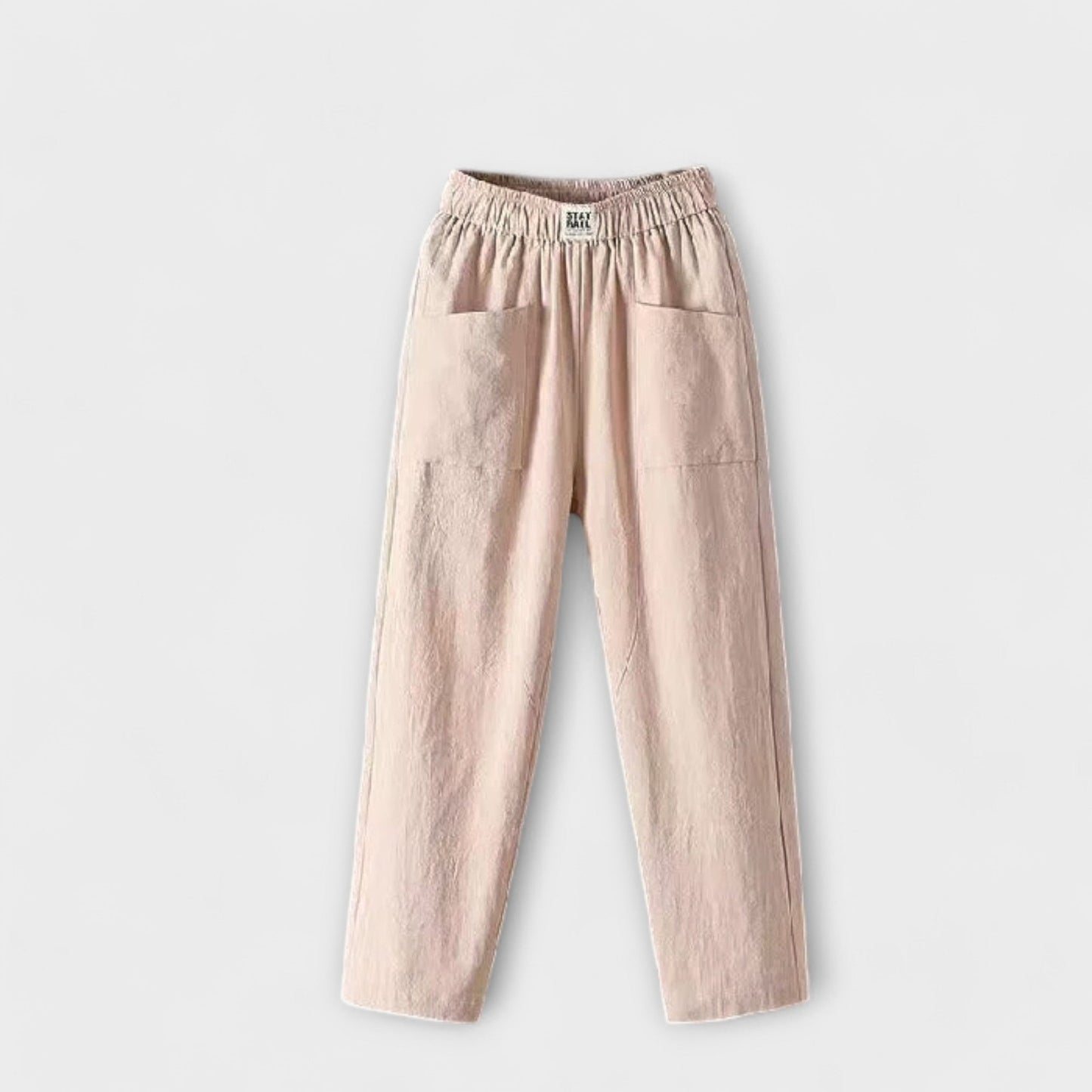 Maya Elegant Elastic Waist Pants for Women in Vibrant Colors by Selouva