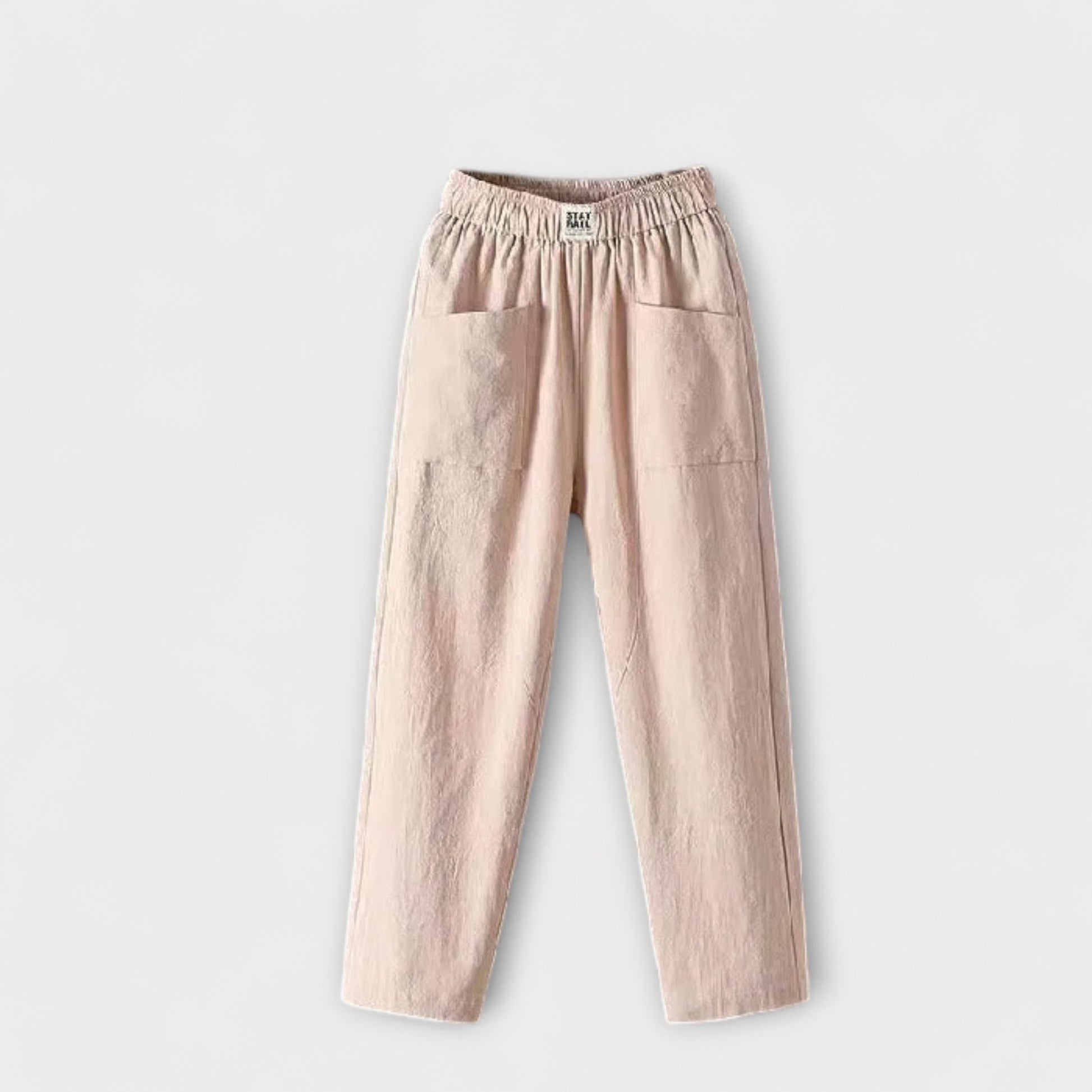 Maya Elegant Elastic Waist Pants for Women in Vibrant Colors by Selouva