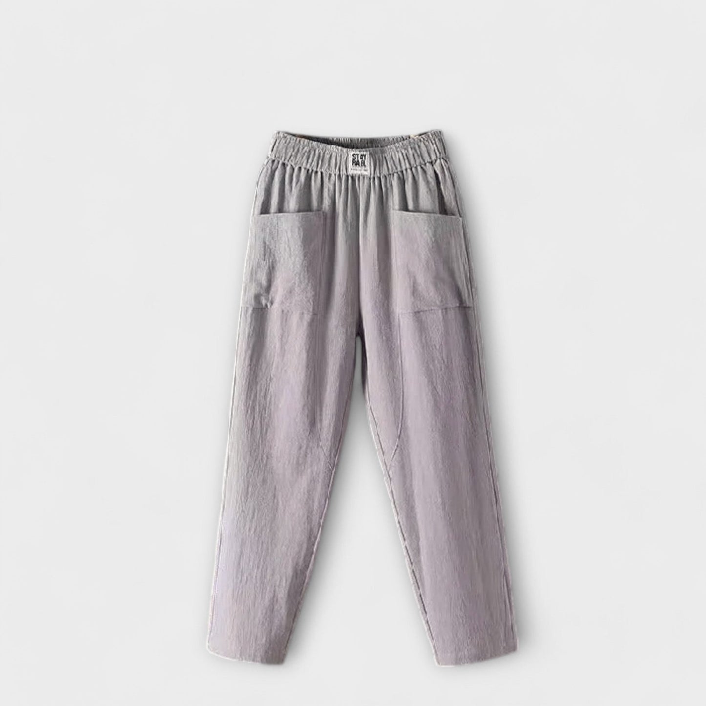 Maya Elegant Elastic Waist Pants for Women in Vibrant Colors by Selouva