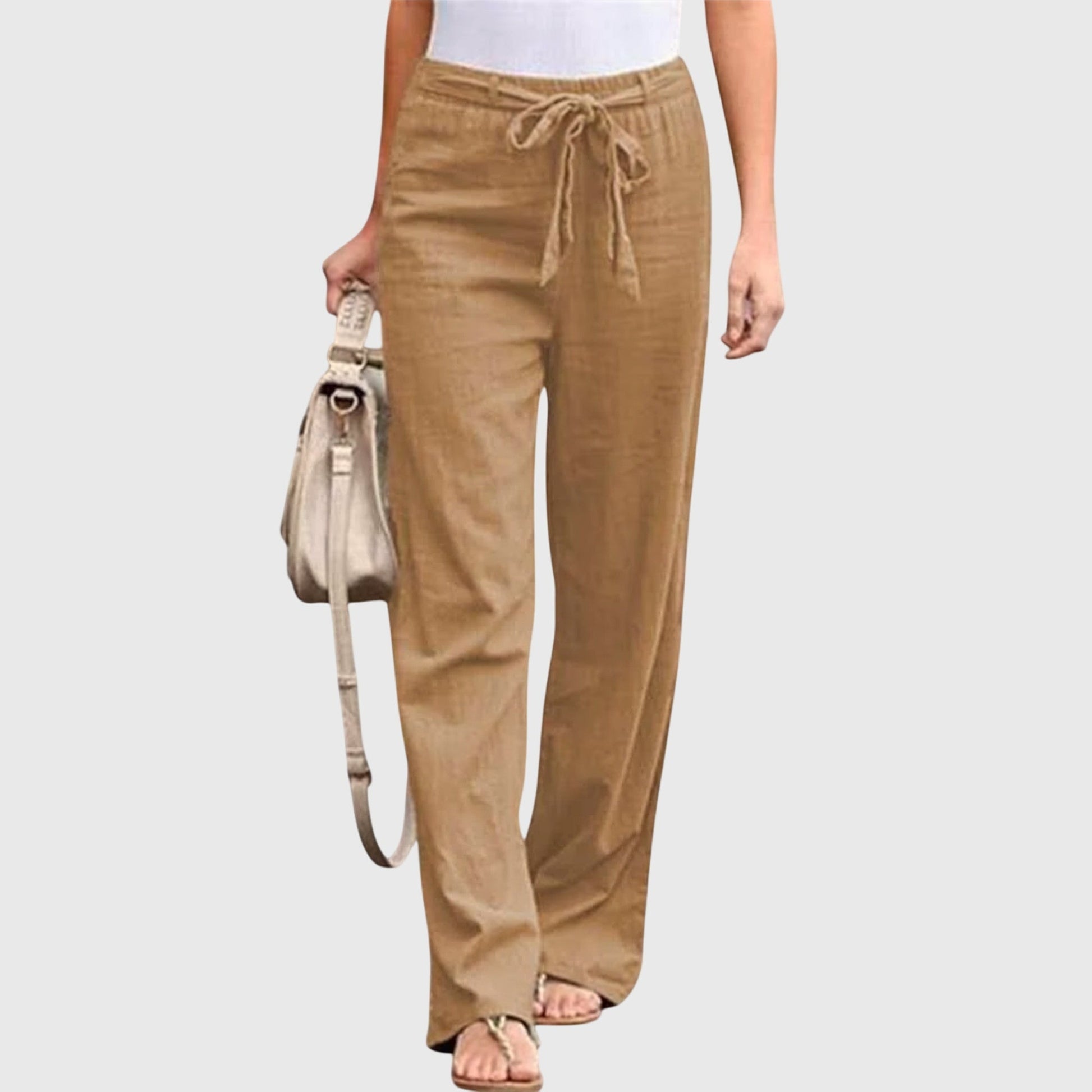 Loreen Lightweight Pants With Relaxed Fit For Everyday Comfort by Selouva