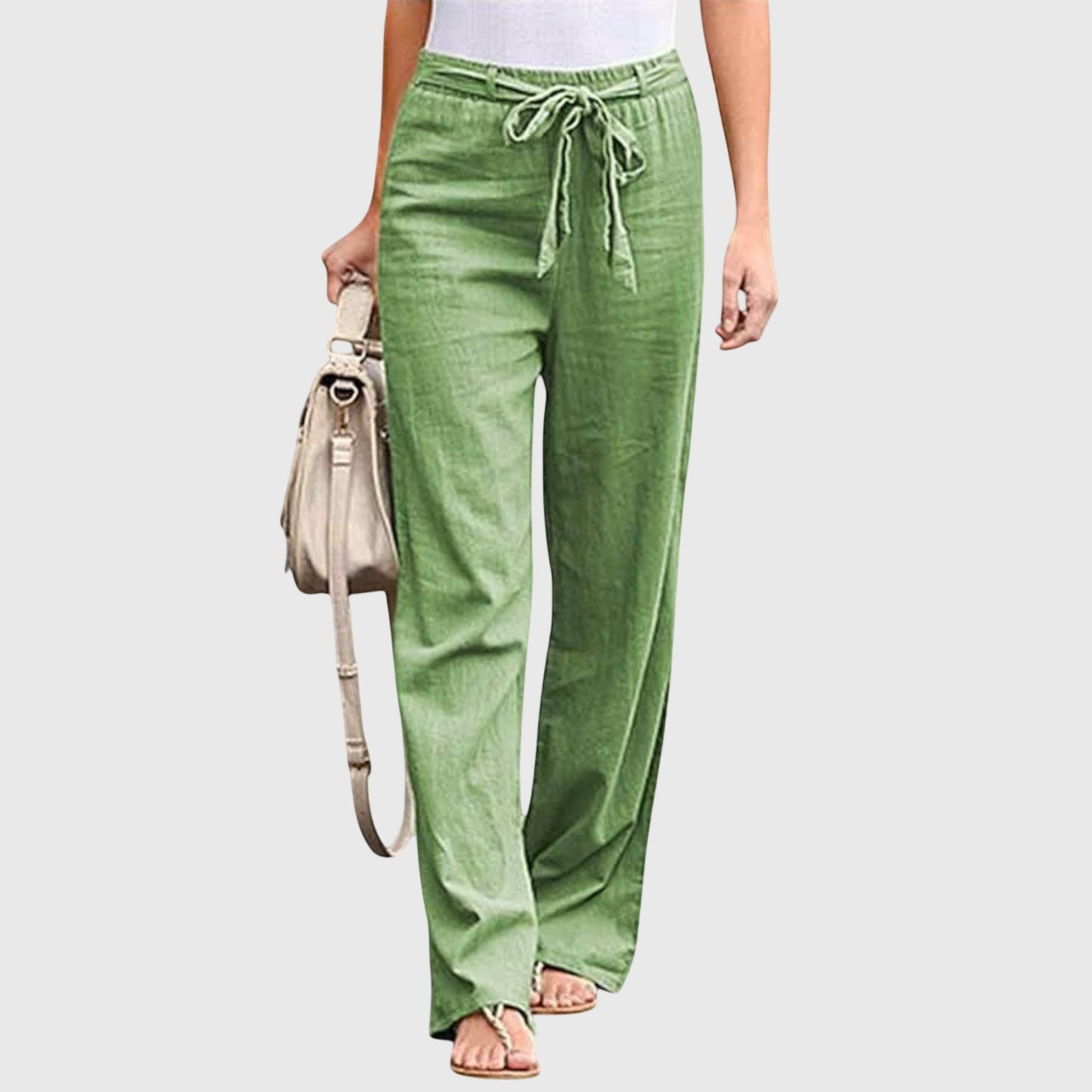Loreen Lightweight Pants With Relaxed Fit For Everyday Comfort by Selouva