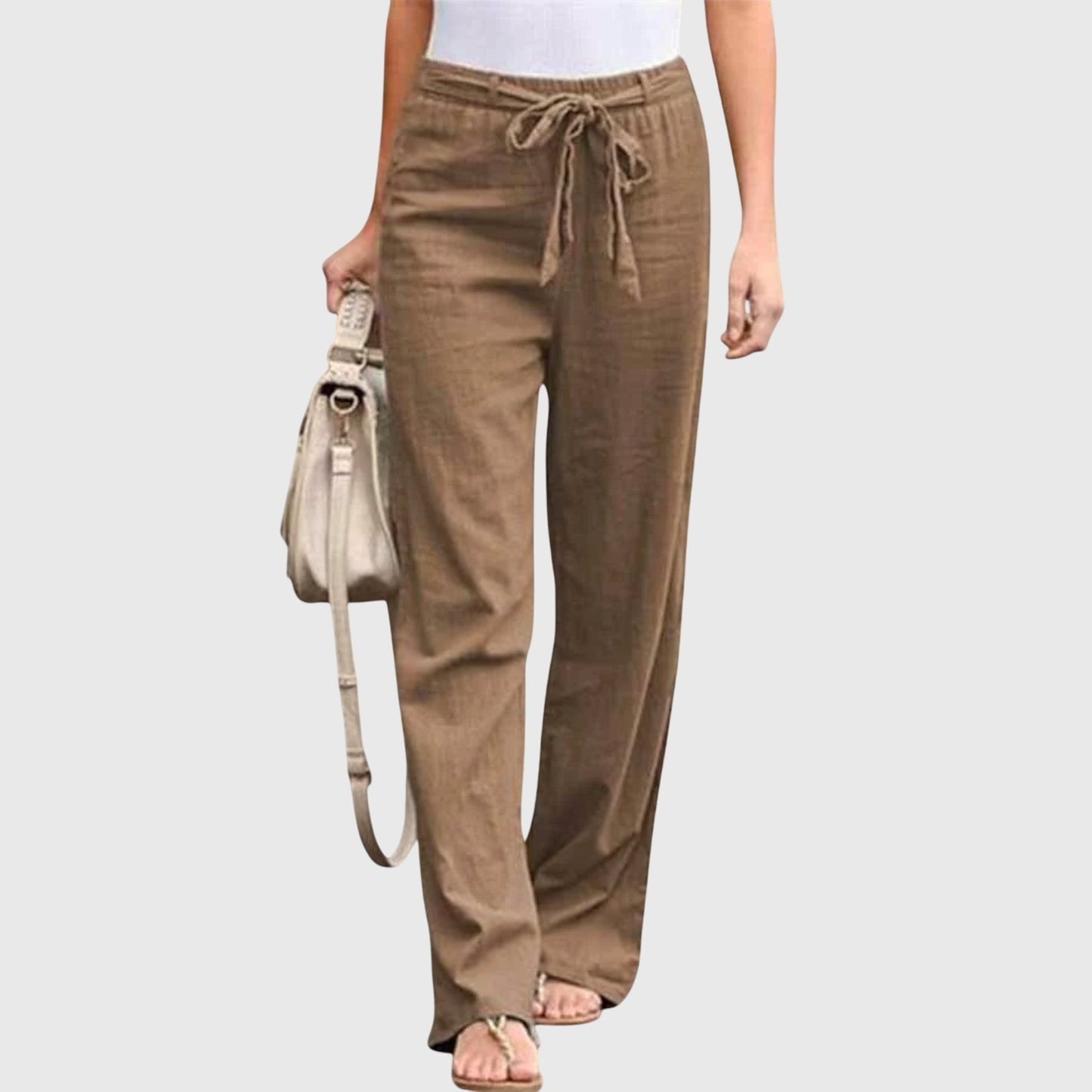 Loreen Lightweight Pants With Relaxed Fit For Everyday Comfort by Selouva