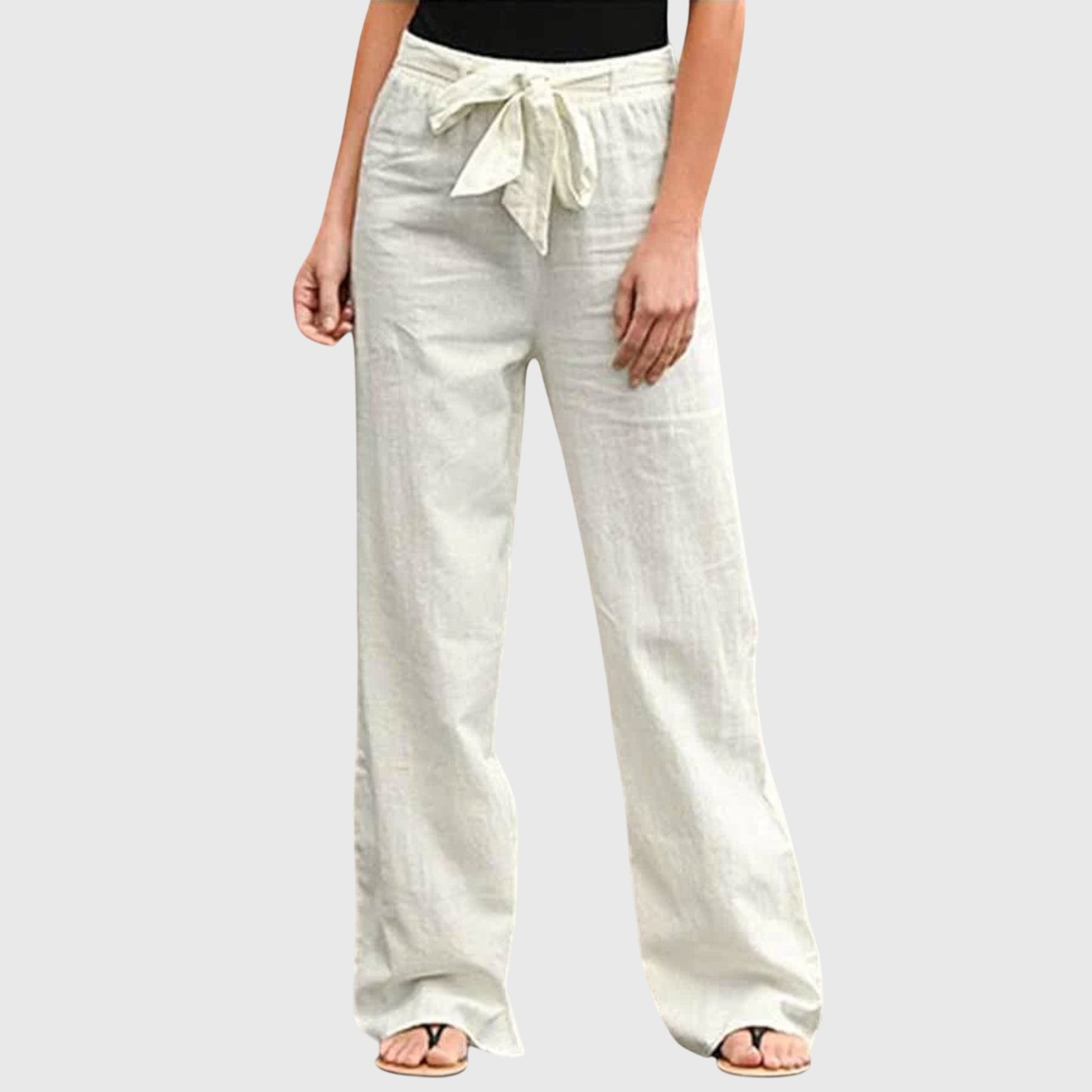 Loreen Lightweight Pants With Relaxed Fit For Everyday Comfort by Selouva
