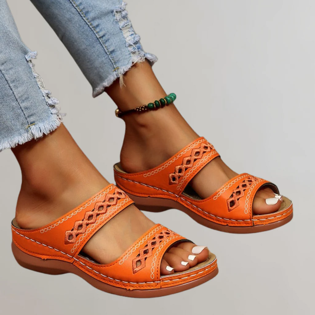 Wendy Orthopedic Sandals With Arch Support For All Day Comfort by Selouva