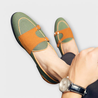 Elina Handmade Italian Luxury Slippers With Vegan Suede Inserts by Selouva