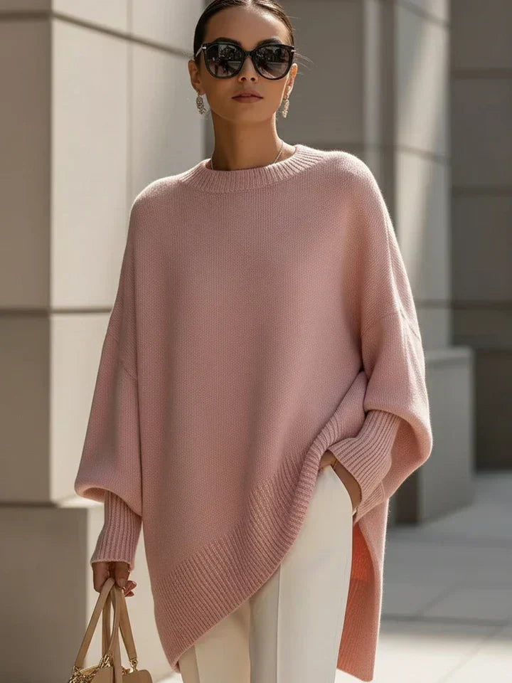 Veira Cozy Oversized Knit Sweater For Everyday Comfort by Selouva