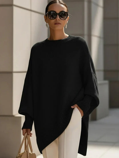 Veira Cozy Oversized Knit Sweater For Everyday Comfort by Selouva