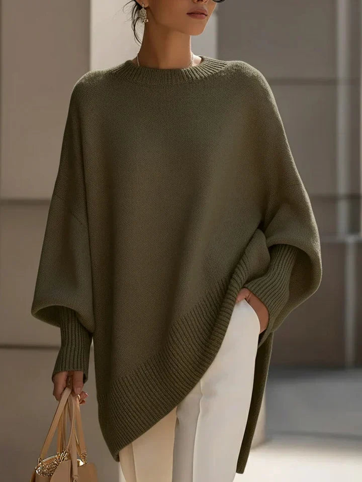 Veira Cozy Oversized Knit Sweater For Everyday Comfort by Selouva