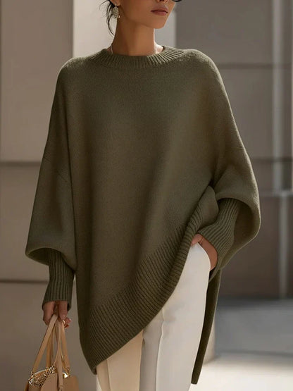 Veira Cozy Oversized Knit Sweater For Everyday Comfort by Selouva