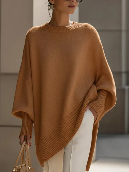Veira Cozy Oversized Knit Sweater For Everyday Comfort by Selouva