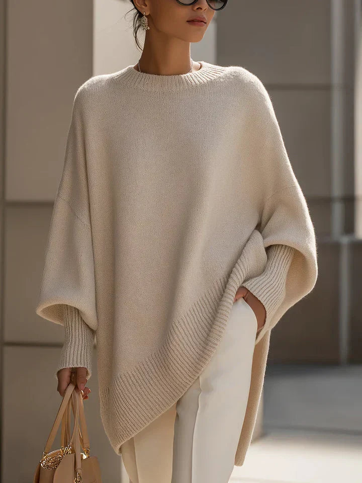 Veira Cozy Oversized Knit Sweater For Everyday Comfort by Selouva